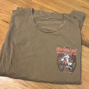 Holeshot Dirtbike Graphic Men's Shirt